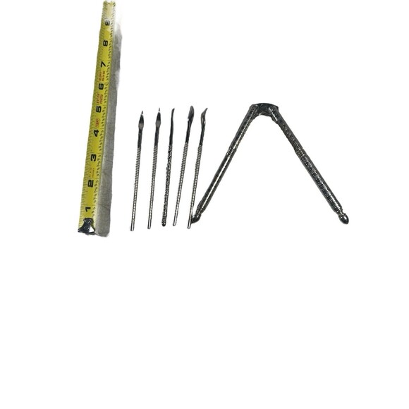 Vintage Nut Crackers & Picks Set of 10 (5 Crackers, 5 Picks) Mixed Lot - Picture 3 of 7